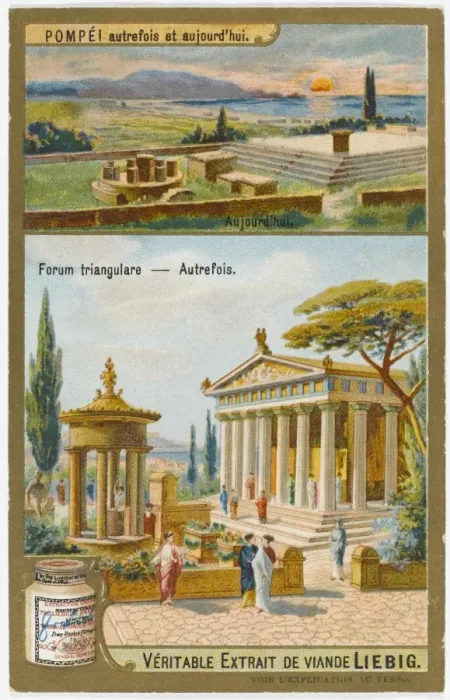 Framed Print : Pompeii / Triangular Forum Framed Print : Pompeii / Triangular Forum