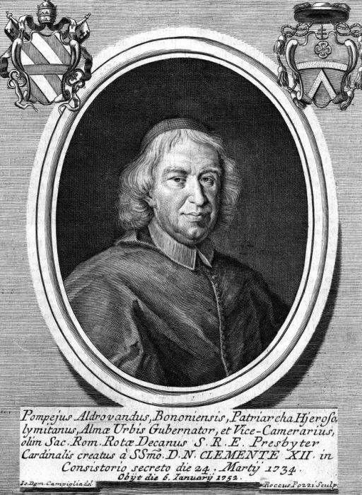 Framed Print : Pompeius Aldrovandus Framed Print : Pompeius Aldrovandus