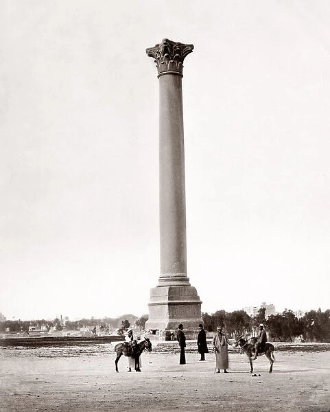 Pompeys Pillar, Roman column in Alexandria, Egypt