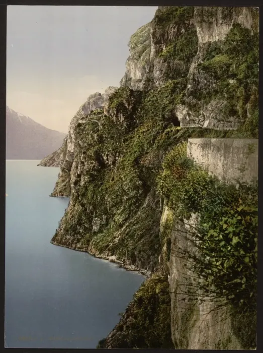Framed Print : Ponale Road, Lake Garda, Italy Framed Print : Ponale Road, Lake Garda, Italy