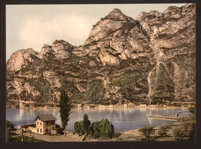 Framed Print : The Ponale Road, Riva, Lake Garda, Italy Framed Print : The Ponale Road, Riva, Lake Garda, Italy