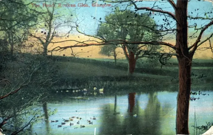 Framed Print : The Pond, Rouken Glen, Lanarkshire Framed Print : The Pond, Rouken Glen, Lanarkshire