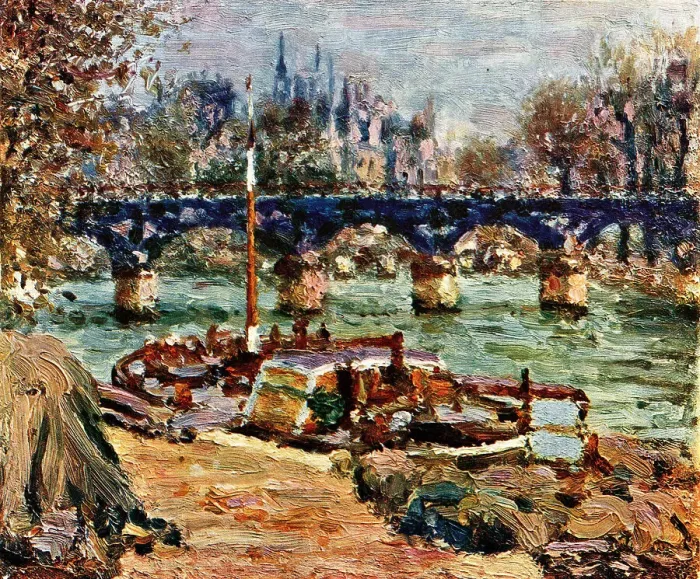 Framed Print : Pont Des Arts, Paris Framed Print : Pont Des Arts, Paris