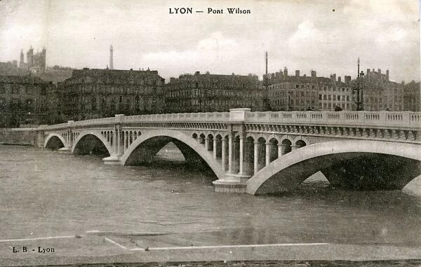 Pont Wilson, Lyon, Rh�Alpes