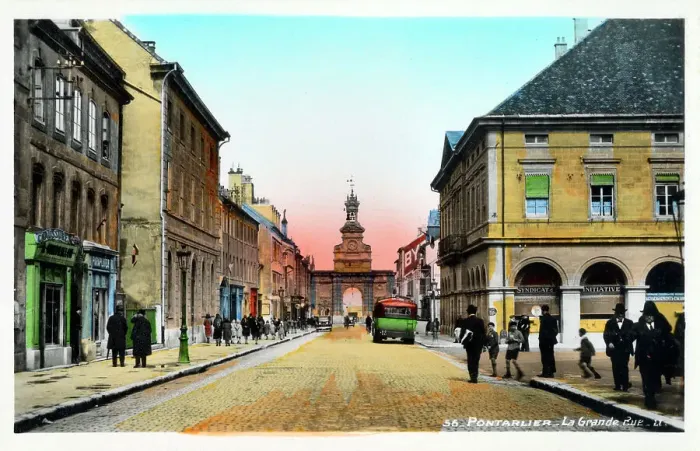Framed Print : Pontarlier, France Framed Print : Pontarlier, France