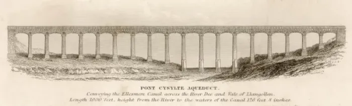 Framed Print : The Pontcysyllte Aqueduct Framed Print : The Pontcysyllte Aqueduct