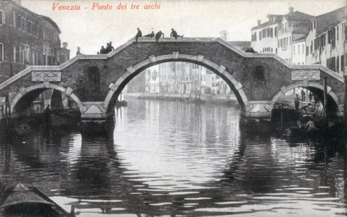 Framed Print : Ponte dei tre archio - Venice, Italy Framed Print : Ponte dei tre archio - Venice, Italy