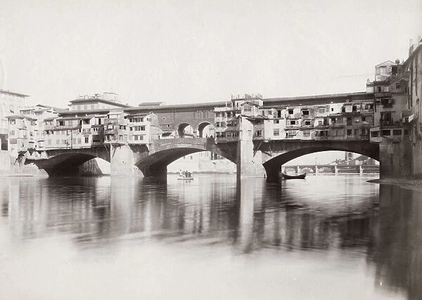 Ponte Vecchio, across the River Arno, Florence, Firenze, Italy