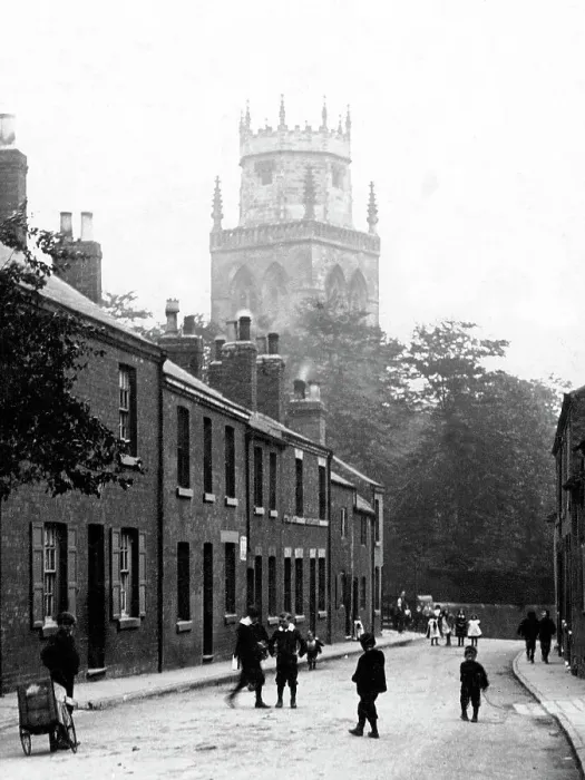Framed Print : Pontefract Bailey Gate early 1900s Framed Print : Pontefract Bailey Gate early 1900s