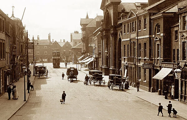 Pontefract Market Street early 1900s