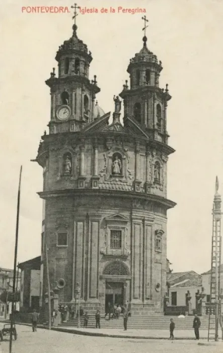 Framed Print : Pontevedra - Peregrina Church Framed Print : Pontevedra - Peregrina Church