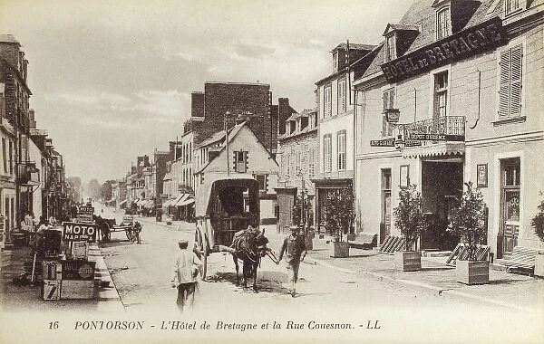 Pontorson - The Brittany Hotel on Rue Couesnon