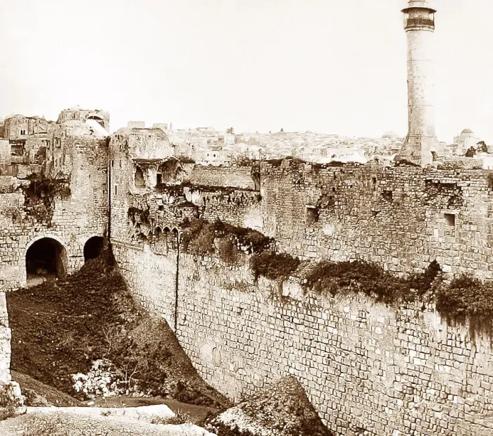 Framed Print : Pool of Bethesda, Jerusalem