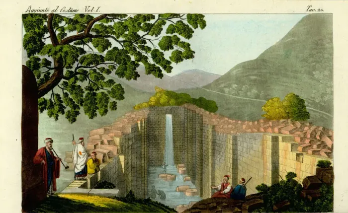 Framed Print : Pool of Siloam outside the walls of Jerusalem Framed Print : Pool of Siloam outside the walls of Jerusalem