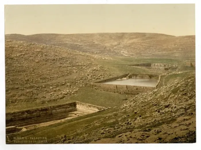 Framed Print : The pools of Solomon, Bethlehem, Holy Land, (i. e. Nein, Isr Framed Print : The pools of Solomon, Bethlehem, Holy Land, (i. e. Nein, Isr