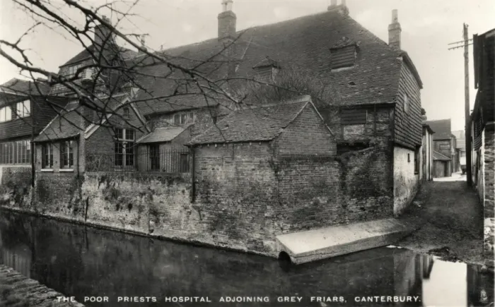 Framed Print : Poor Priests Hospital Canterbury Framed Print : Poor Priests Hospital Canterbury