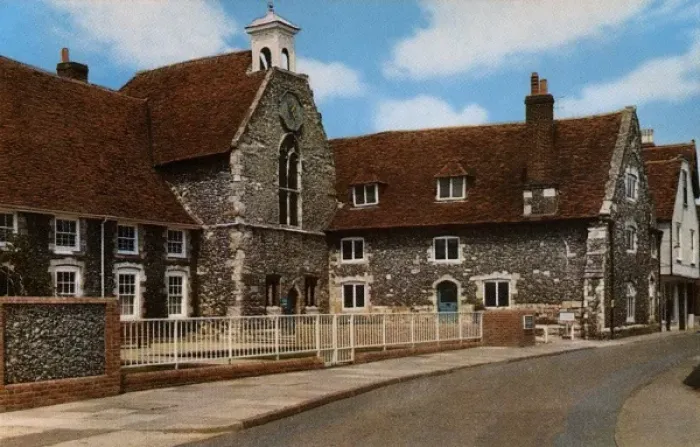 Framed Print : Poor Priests Hospital, Canterbury, Kent Framed Print : Poor Priests Hospital, Canterbury, Kent