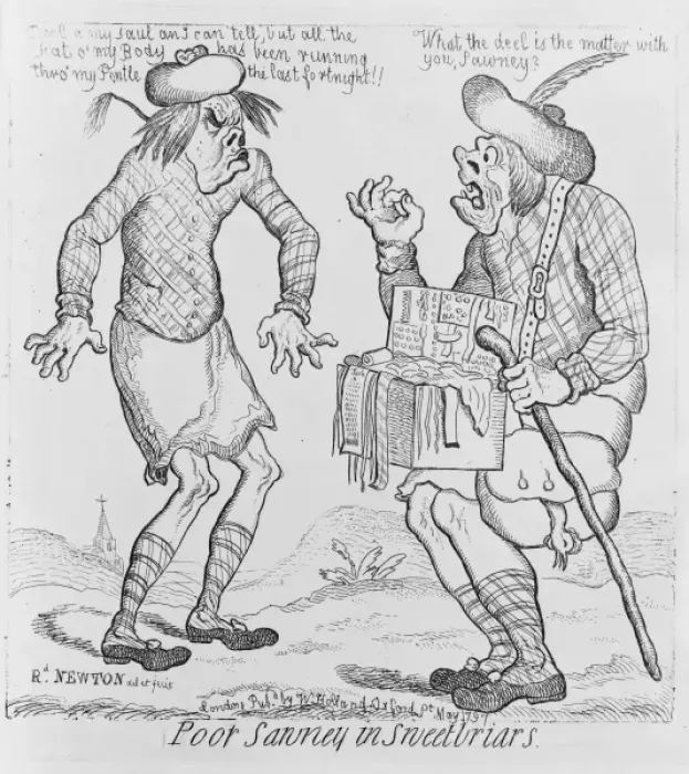 Framed Print : Poor Sawney in sweetbriars Framed Print : Poor Sawney in sweetbriars
