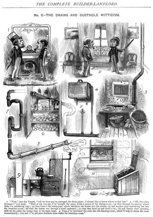 Framed Print : Poorly Vented Drains Framed Print : Poorly Vented Drains