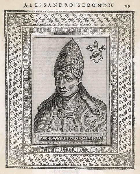 Pope Alexander II. POPE ALEXANDER II (Anselmo of Baggio)