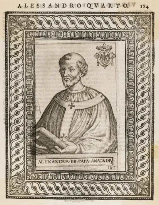 Framed Print : Pope Alexander IV Framed Print : Pope Alexander IV