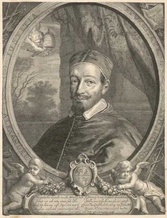 Framed Print : Pope Alexander VII Framed Print : Pope Alexander VII