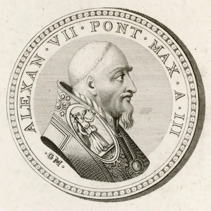 Framed Print : Pope Alexander VII Framed Print : Pope Alexander VII