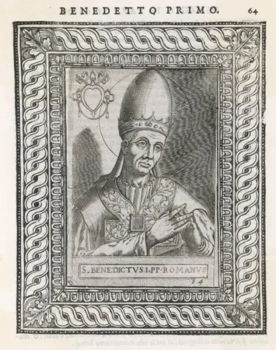 Framed Print : Pope Benedictus I Framed Print : Pope Benedictus I