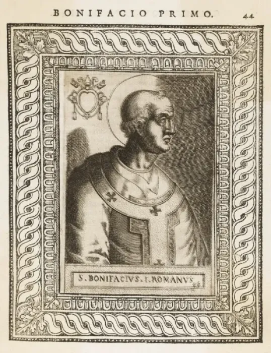 Framed Print : Pope Bonifacius I Framed Print : Pope Bonifacius I