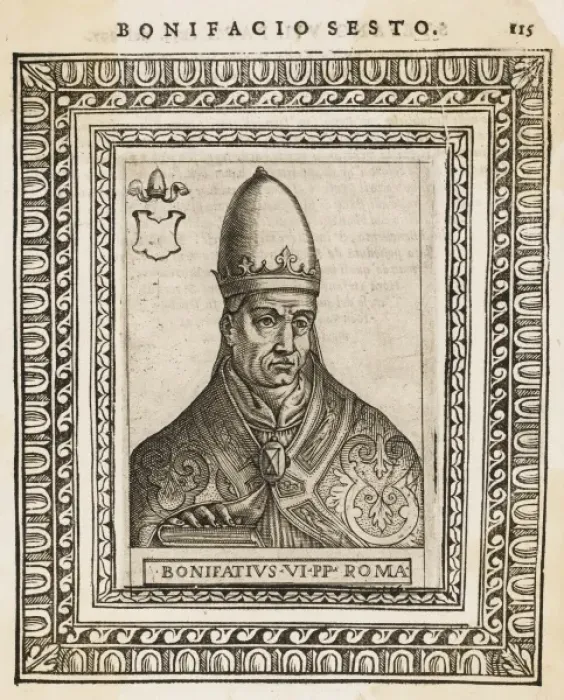 Framed Print : Pope Bonifacius VI Framed Print : Pope Bonifacius VI
