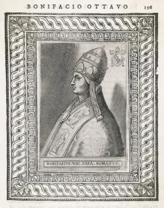Framed Print : Pope Bonifacius VIII Framed Print : Pope Bonifacius VIII
