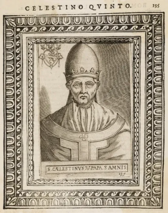 Framed Print : Pope Caelestinus V Framed Print : Pope Caelestinus V