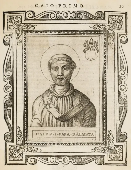 Framed Print : POPE CAIUS Framed Print : POPE CAIUS