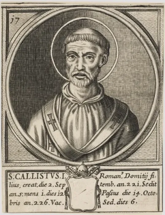 Framed Print : Pope Callistus I Framed Print : Pope Callistus I