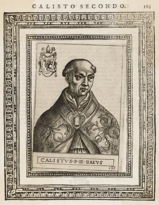 Framed Print : Pope Callistus II Framed Print : Pope Callistus II