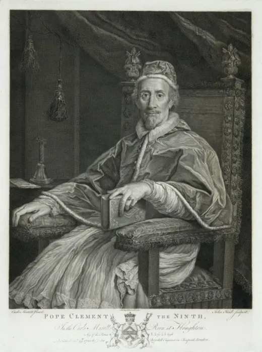 Framed Print : Pope Clement the ninth Framed Print : Pope Clement the ninth