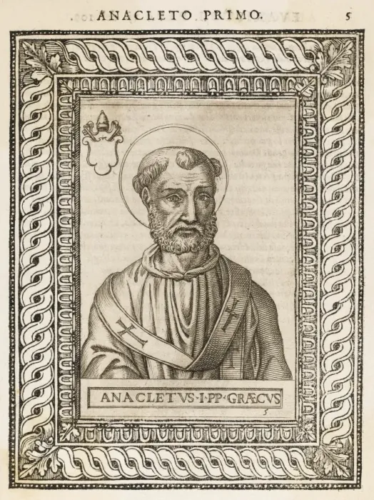 Framed Print : Pope Cletus Framed Print : Pope Cletus
