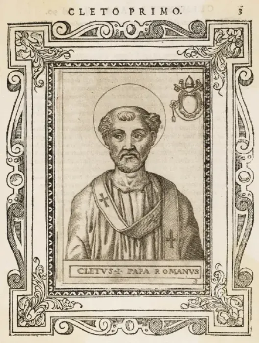 Framed Print : Pope Cletus Framed Print : Pope Cletus