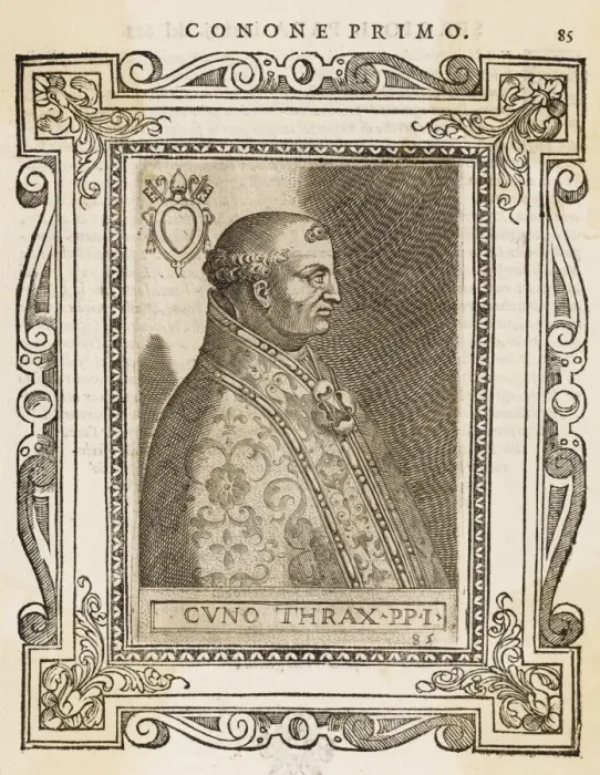 Framed Print : POPE CONON Framed Print : POPE CONON