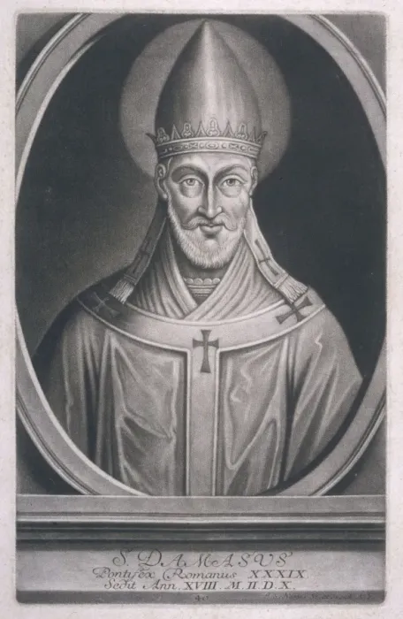 Framed Print : Pope Damasus I Framed Print : Pope Damasus I