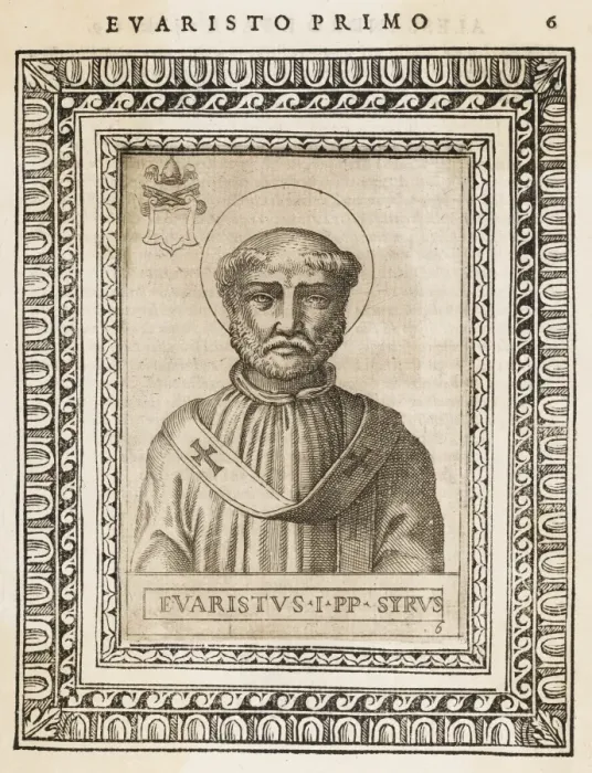 Framed Print : Pope Evaristus Framed Print : Pope Evaristus