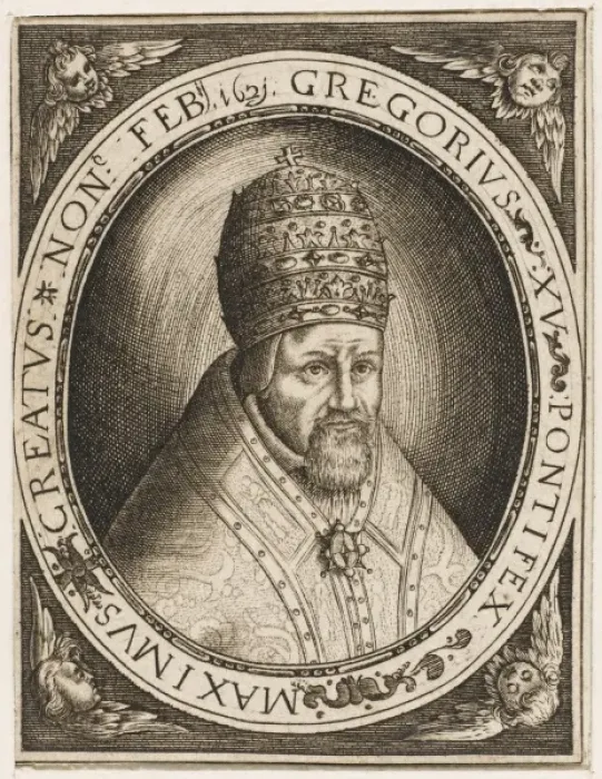 Framed Print : Pope Gregorius XV Framed Print : Pope Gregorius XV