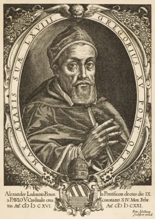 Framed Print : Pope Gregorius XV Framed Print : Pope Gregorius XV