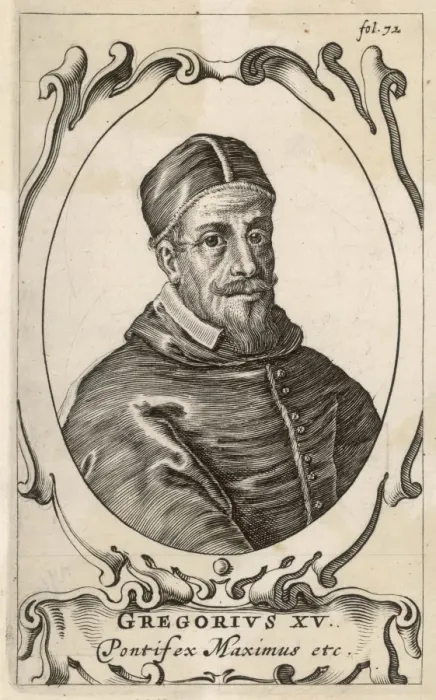 Framed Print : Pope Gregorius XV Framed Print : Pope Gregorius XV