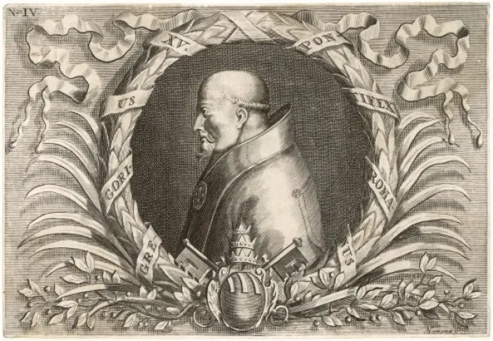 Framed Print : Pope Gregorius XV Framed Print : Pope Gregorius XV