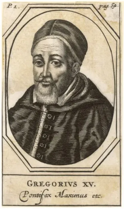 Framed Print : Pope Gregorius XV Framed Print : Pope Gregorius XV