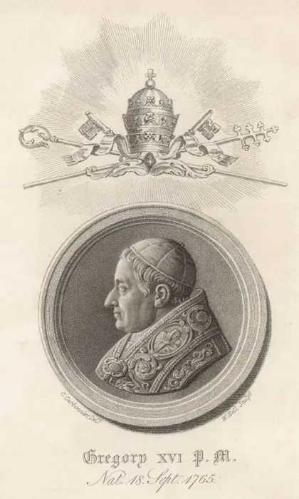 Framed Print : Pope Gregorius XVI Framed Print : Pope Gregorius XVI