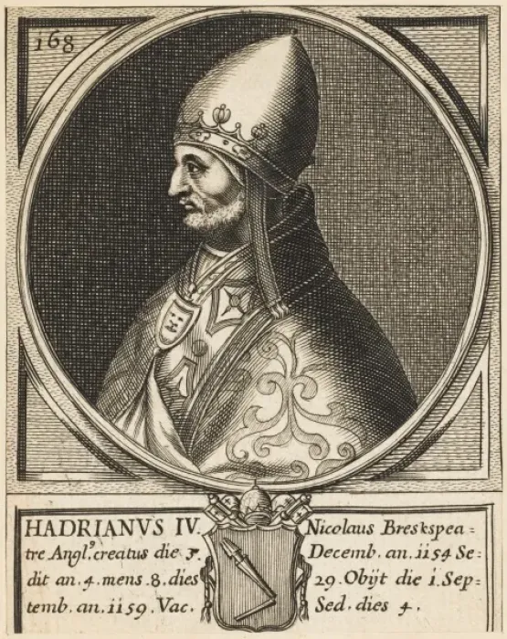 Framed Print : Pope Hadrianus IV Framed Print : Pope Hadrianus IV