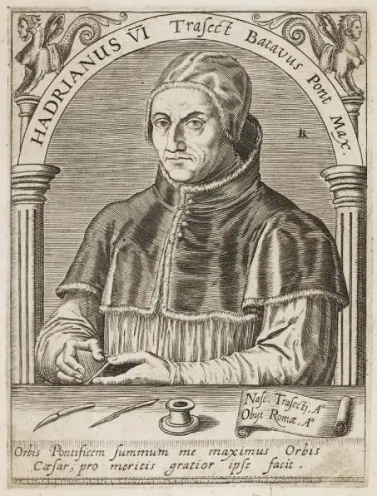 Framed Print : Pope Hadrianus VI Framed Print : Pope Hadrianus VI