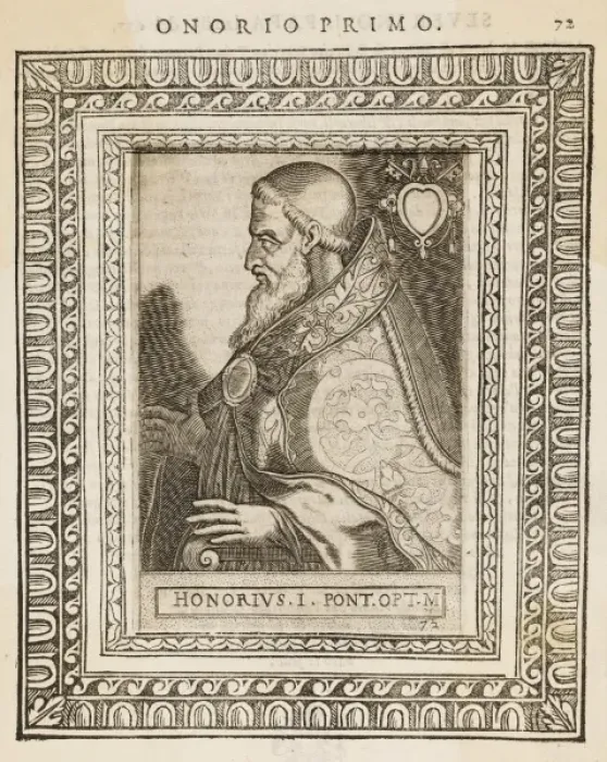 Framed Print : Pope Honorius I Framed Print : Pope Honorius I